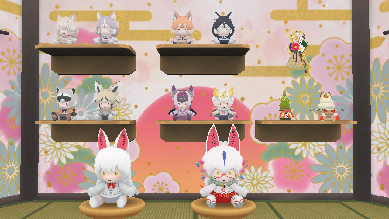 けものフレンズ3｜おしらせ｜過去インテリアが復刻登場！「1月