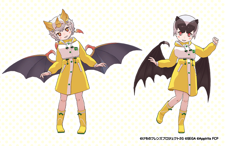 けものフレンズ3｜おしらせ｜「雨合羽」復刻登場！おしゃれメダル交換