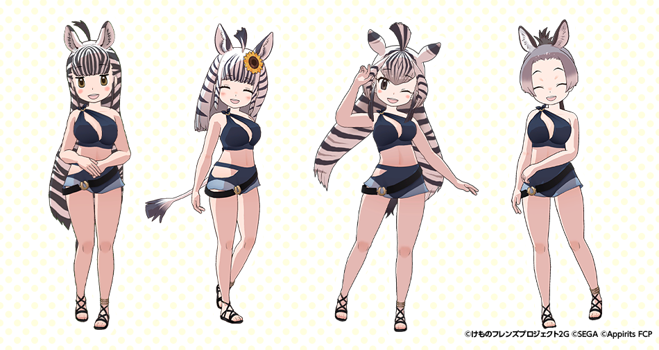 けものフレンズ3｜おしらせ｜第2弾！水着メダル交換所ラインナップ